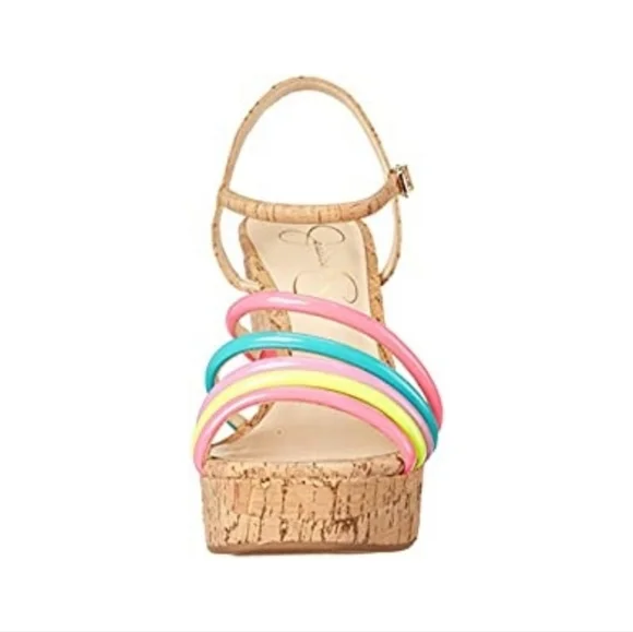 Jessica Simpson Women's Sierah Wedge Sandal 7.5 - Picture 2 of 8